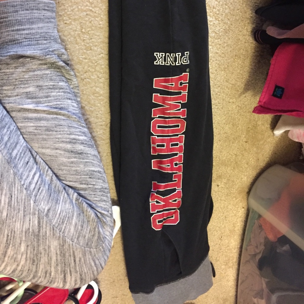 Pink Oklahoma joggers